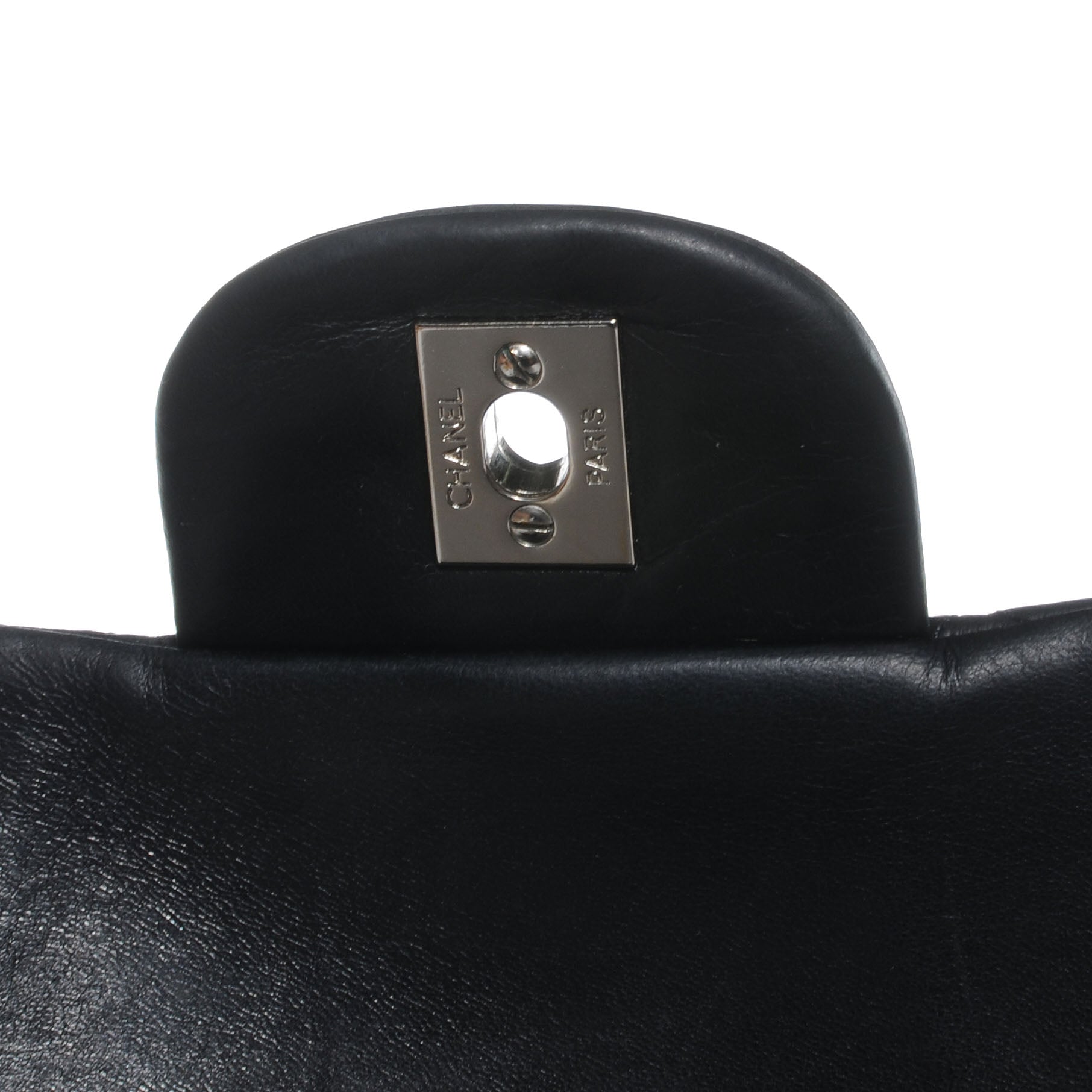 Chanel Lambskin Maxi Single Flap Black 7 of 12