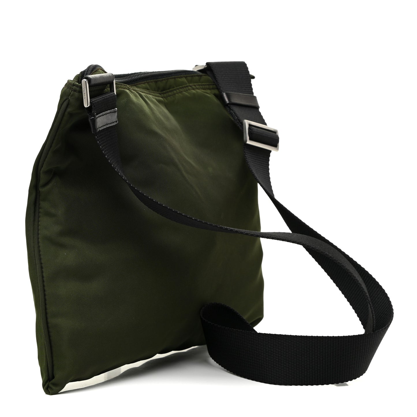 Nylon Vela Flat Messenger Bag Mimetico