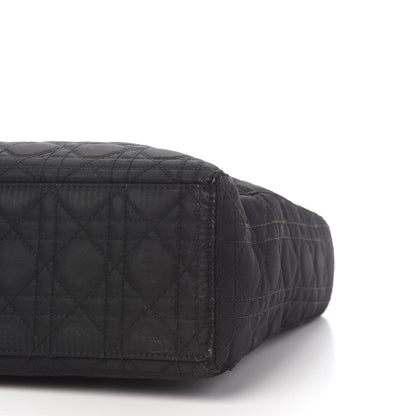 Christian Dior Nylon Cannage Large Lady Dior Black 8 of 11