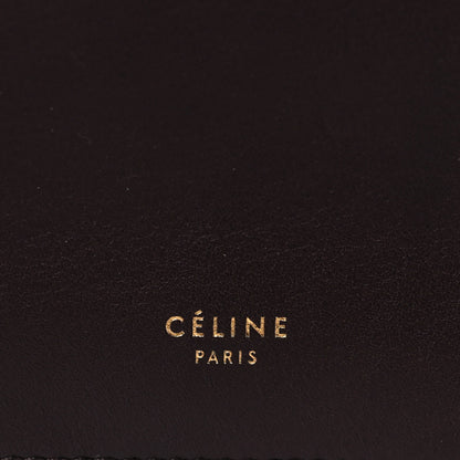 Celine Smooth Calfskin Mini Clasp Bag Bordeaux 6 of 9