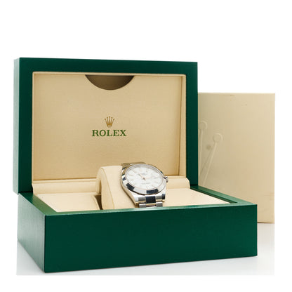Rolex Stainless Steel 41mm Oyster Perpetual Datejust Watch White 126300 5 of 5