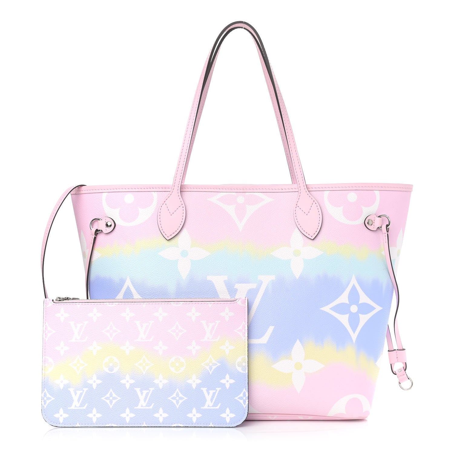 Louis Vuitton Monogram Escale Neverfull MM Pastel 4 of 10