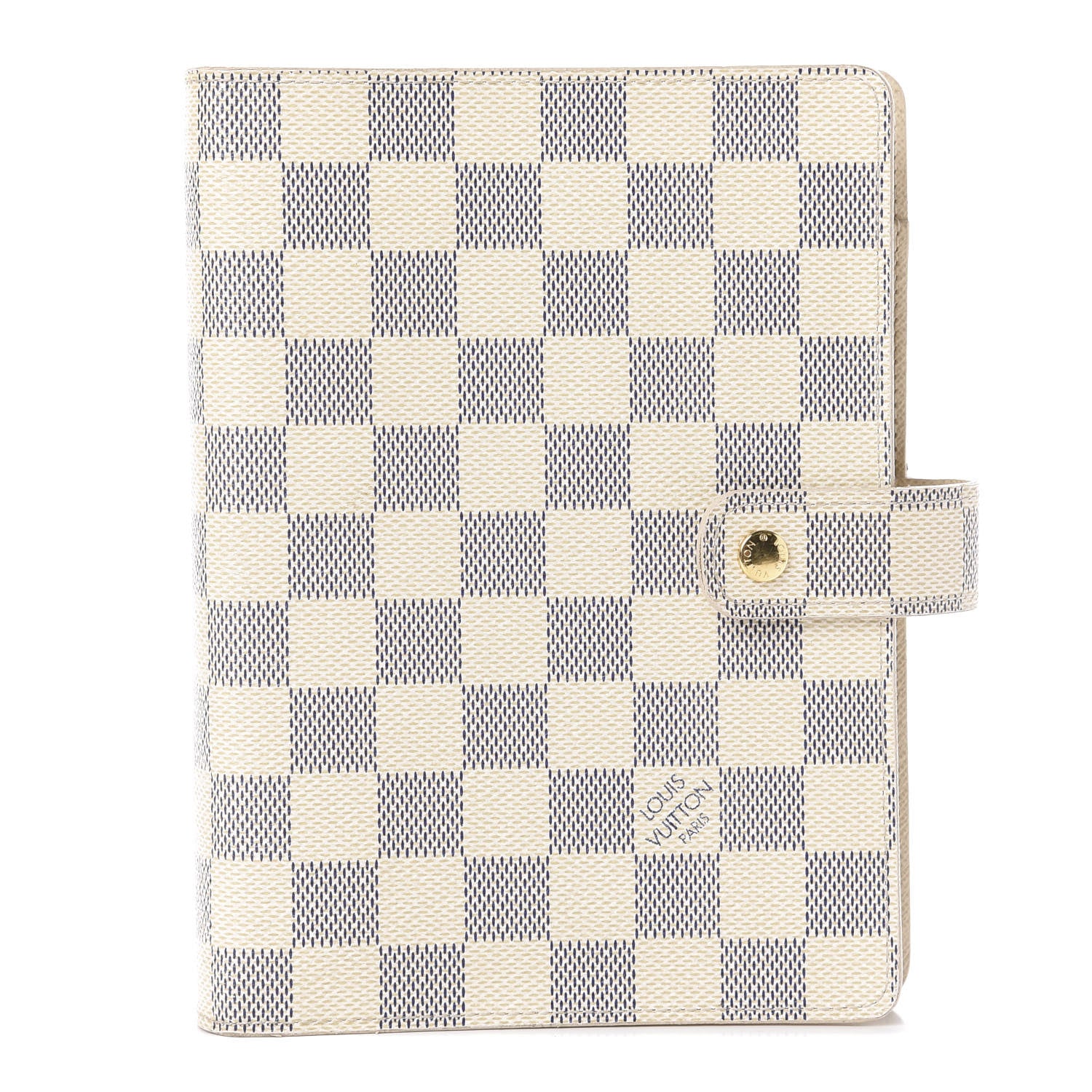 Louis Vuitton Damier Azur Medium Ring Agenda Cover 1 of 10