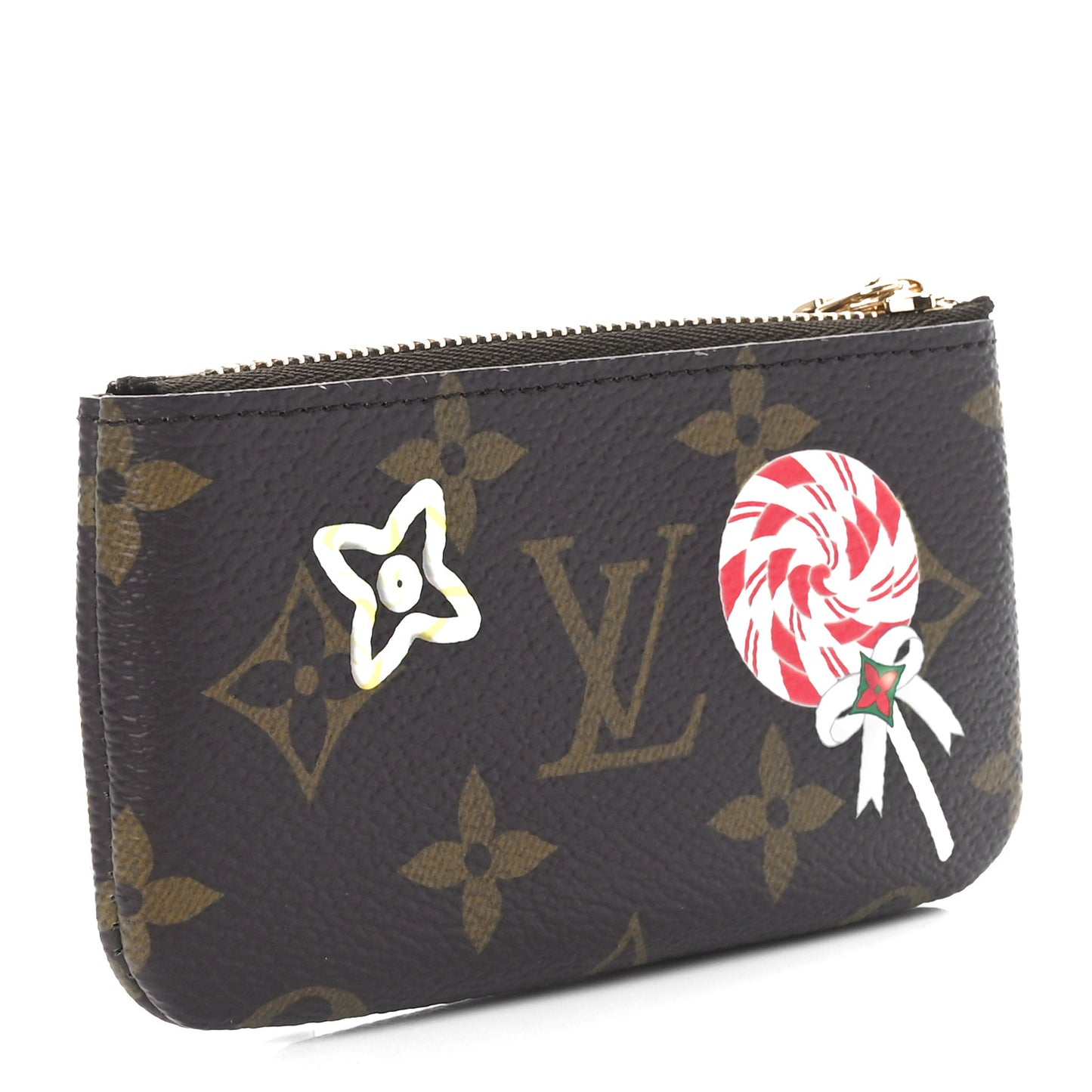 Monogram 2024 Christmas Animation Candy Factory Key Pouch Candy Red