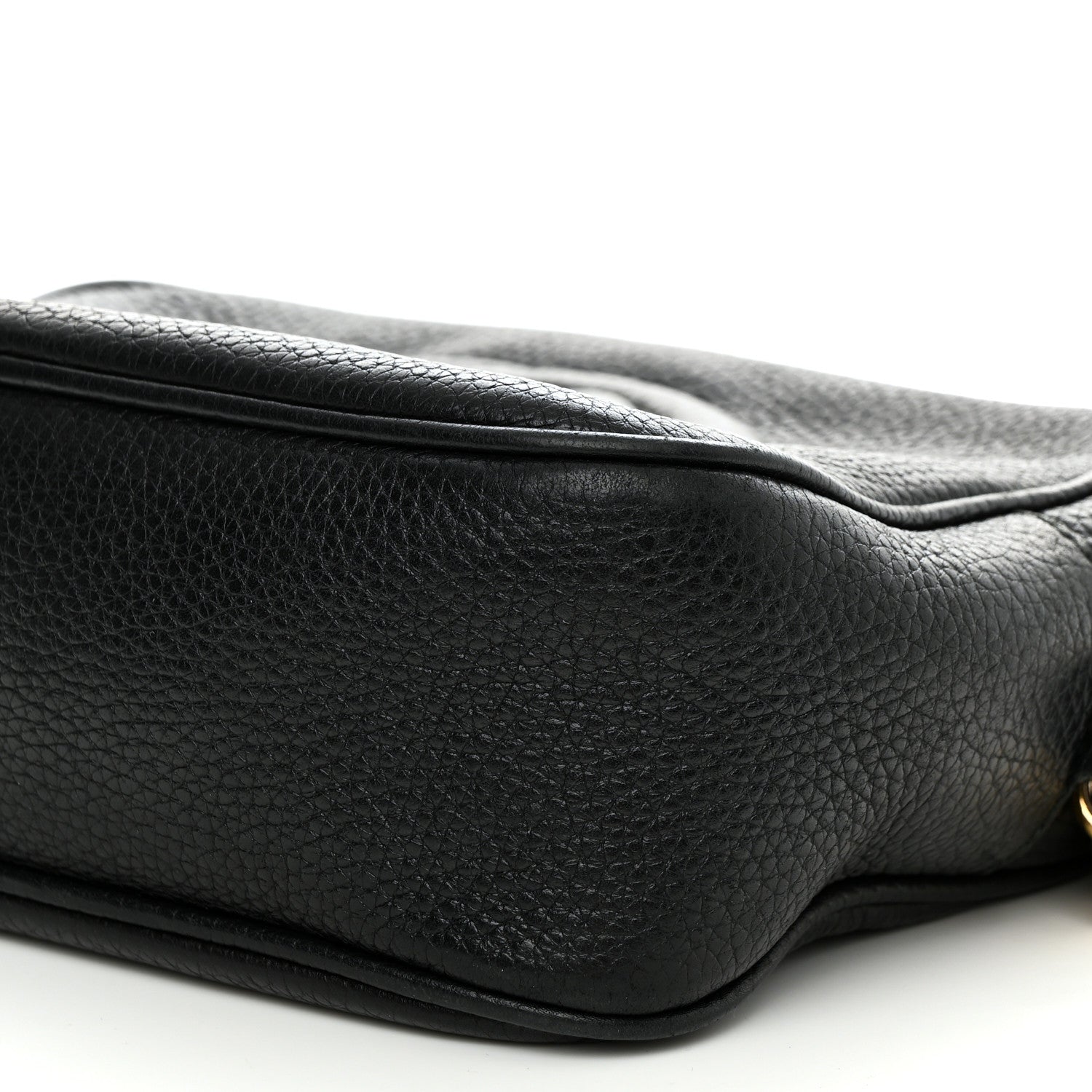 Gucci Pebbled Calfskin Small Soho Disco Bag Black 10 of 15