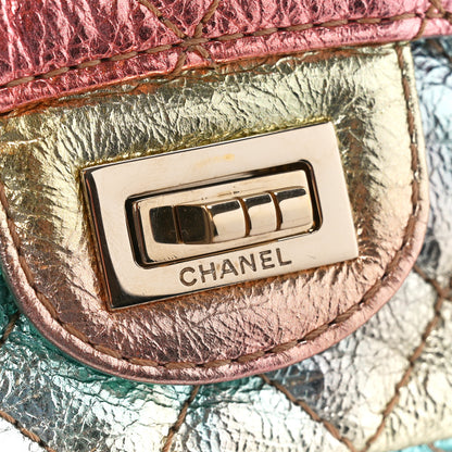 Chanel Metallic Goatskin Quilted Mini 2.55 Reissue Flap Multicolor 7 of 12