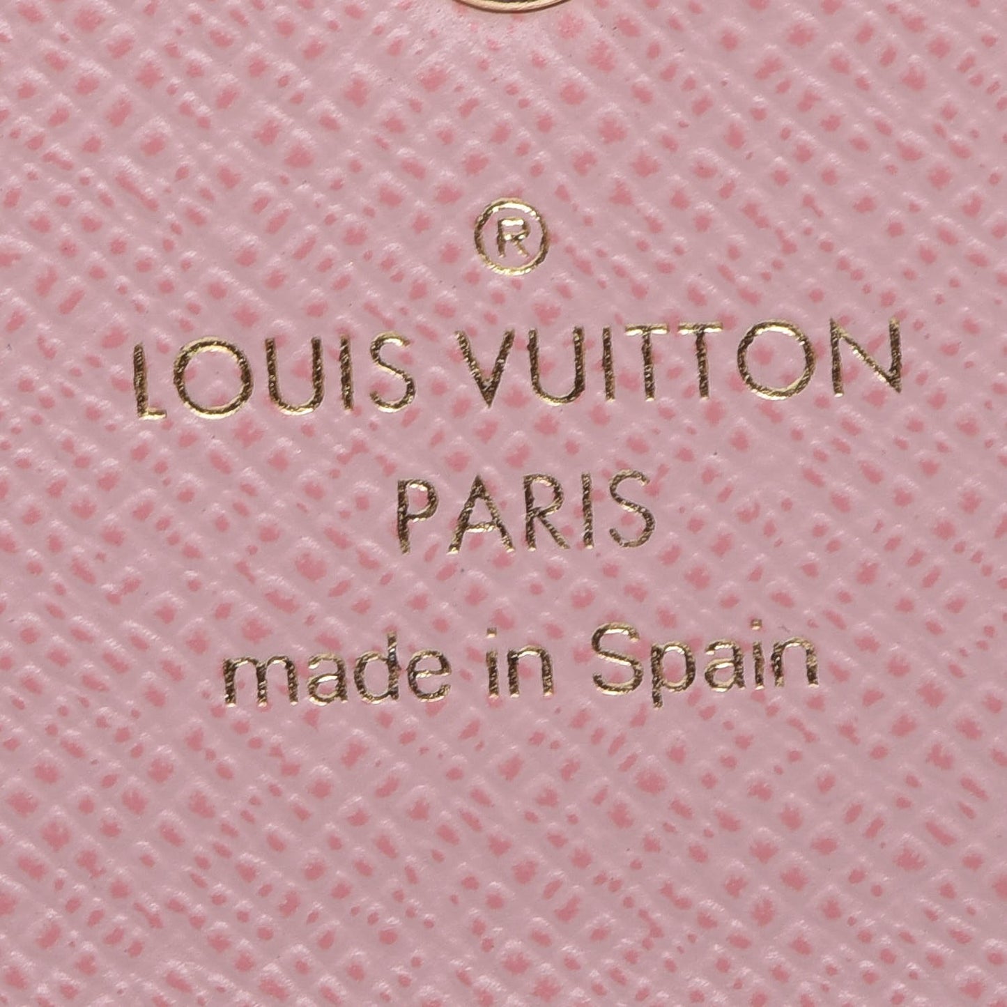 Monogram Rosalie Coin Purse Rose Ballerine