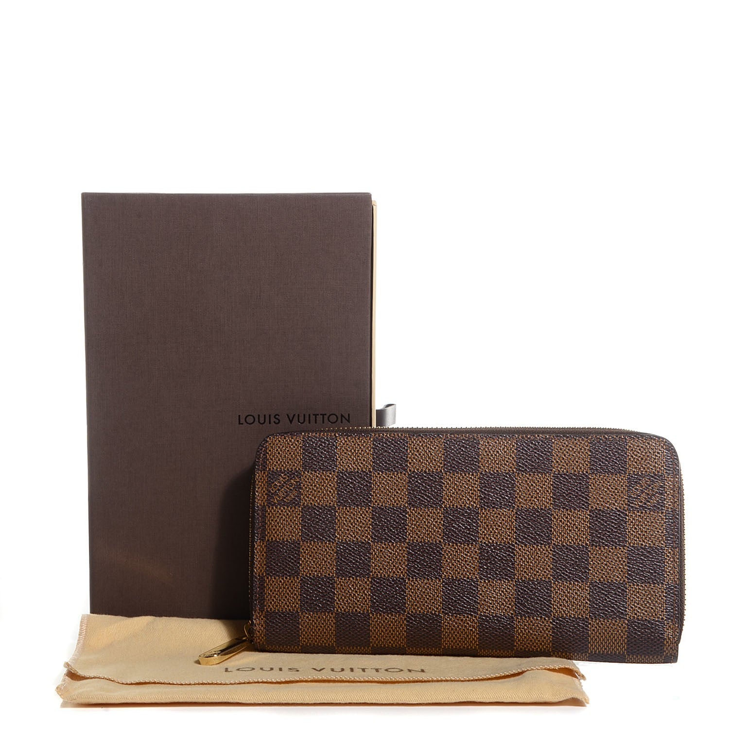 Louis Vuitton Damier Ebene Zippy Wallet 8 of 8
