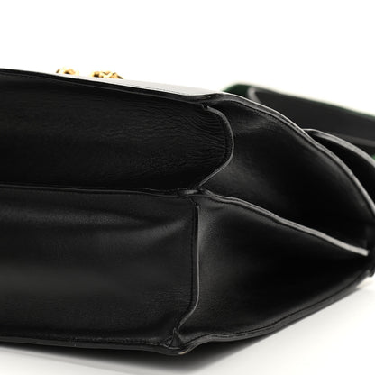 Gucci Moon Calfskin Web Large Dionysus Bamboo Top Handle Bag Black 11 of 15