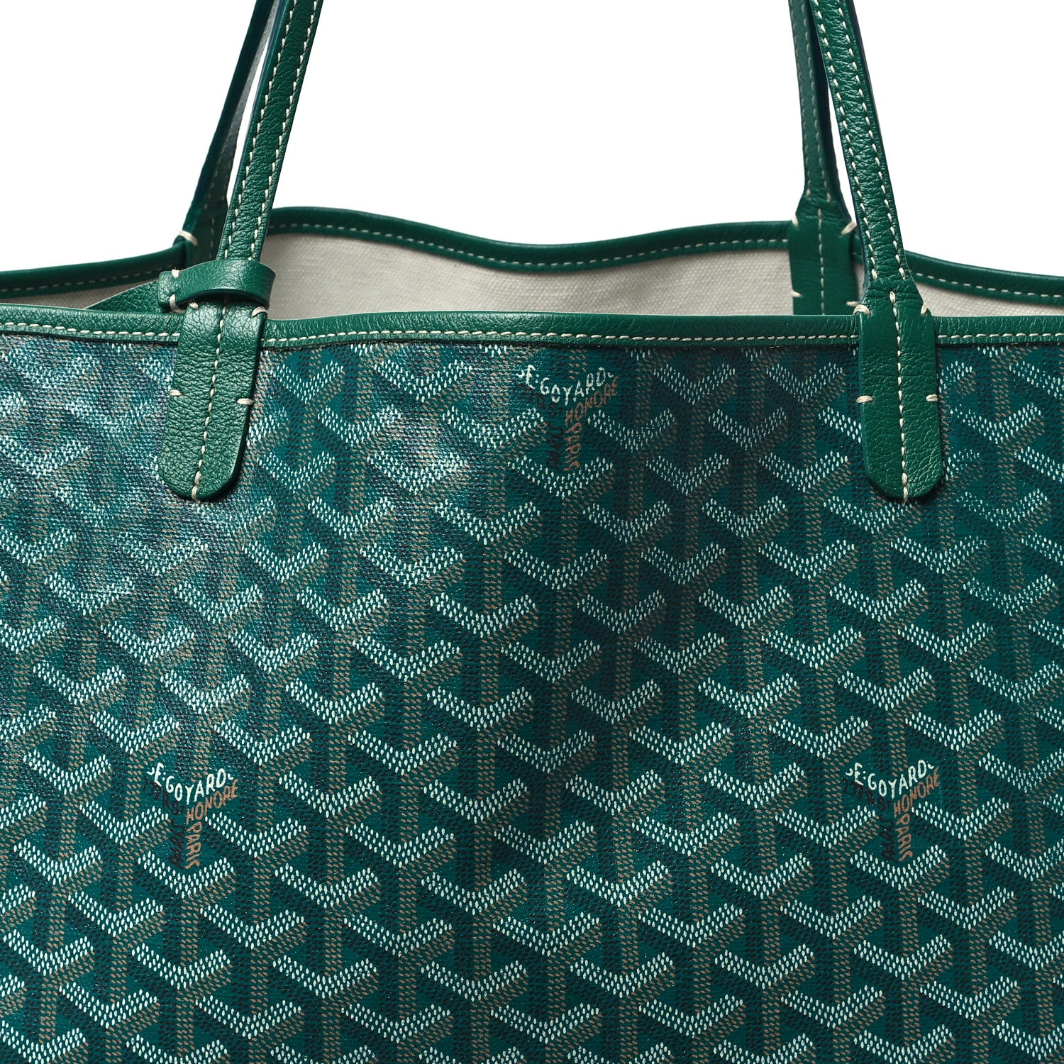 Goyard Goyardine Saint Louis GM Green 8 of 11
