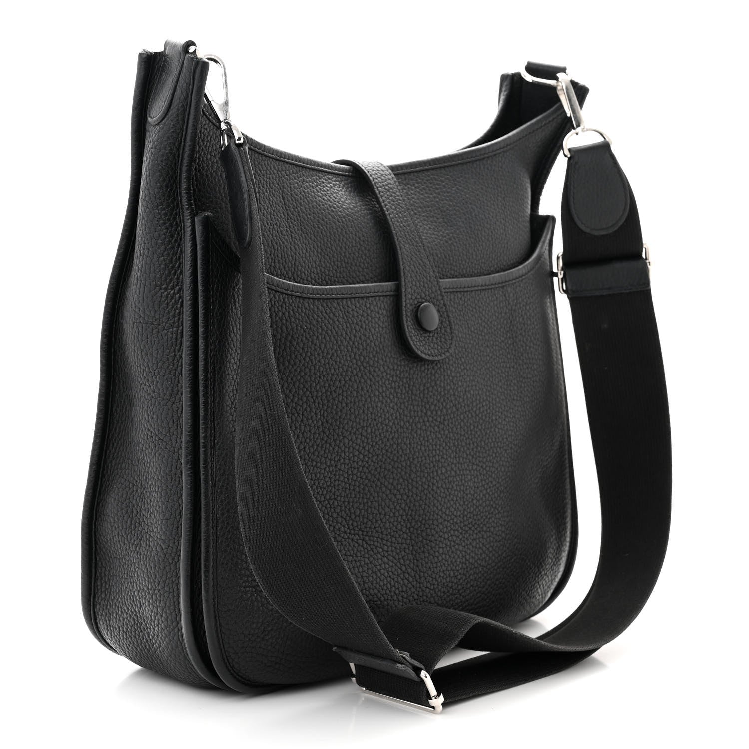 Hermes Taurillon Clemence Evelyne III PM Black 2 of 10