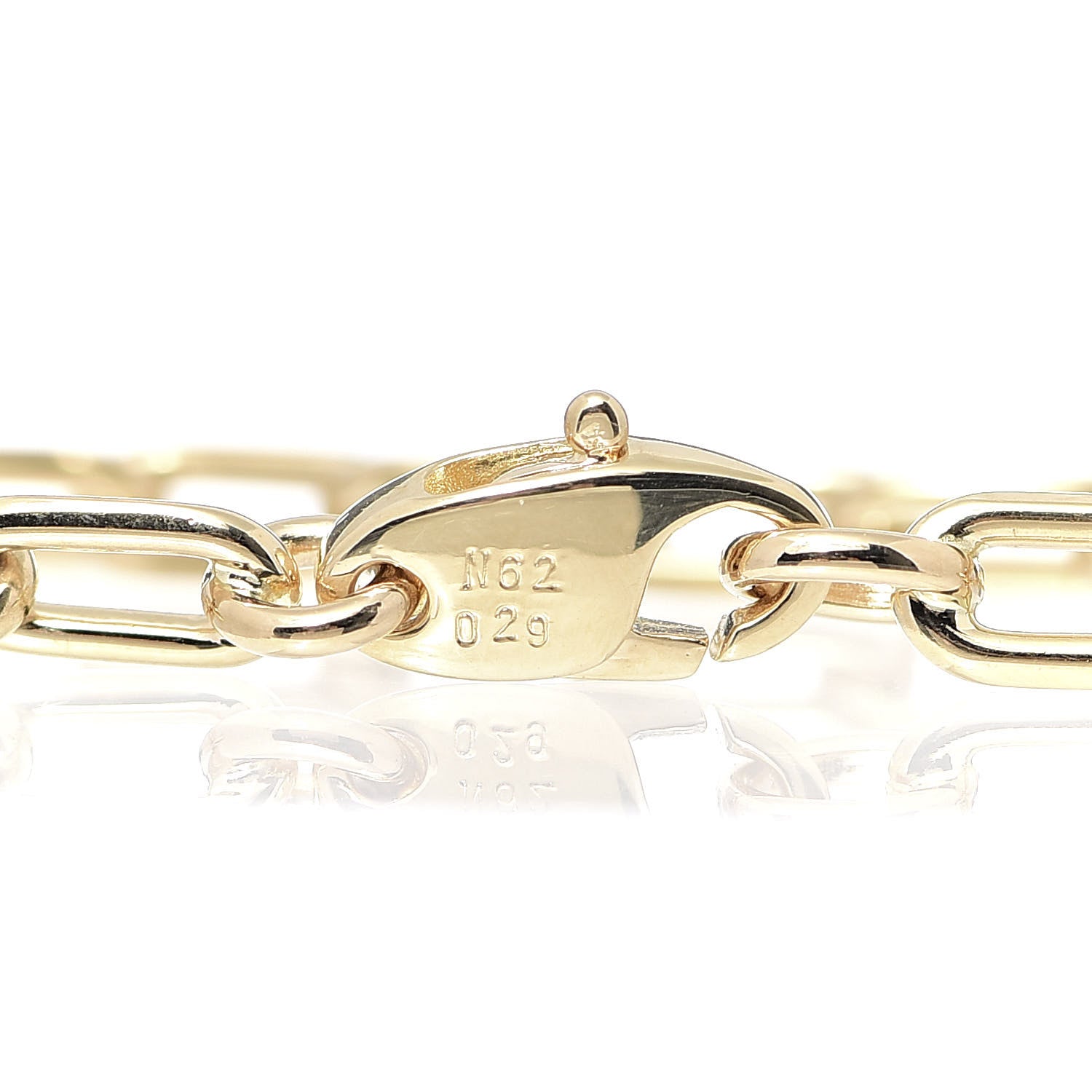Cartier 18K Yellow Gold Spartacus Link Chain Bracelet 5 of 6