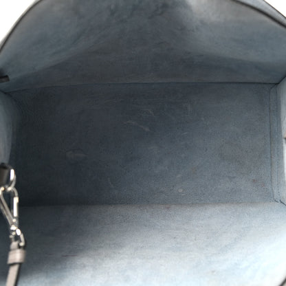 Prada City Calfskin Large Etiquette Tote Light Grey 5 of 14