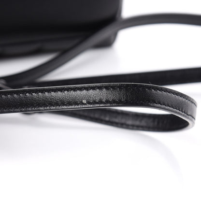 Saint Laurent Calfskin Y Quilted Monogram Toy Loulou Crossbody Bag Black 12 of 12