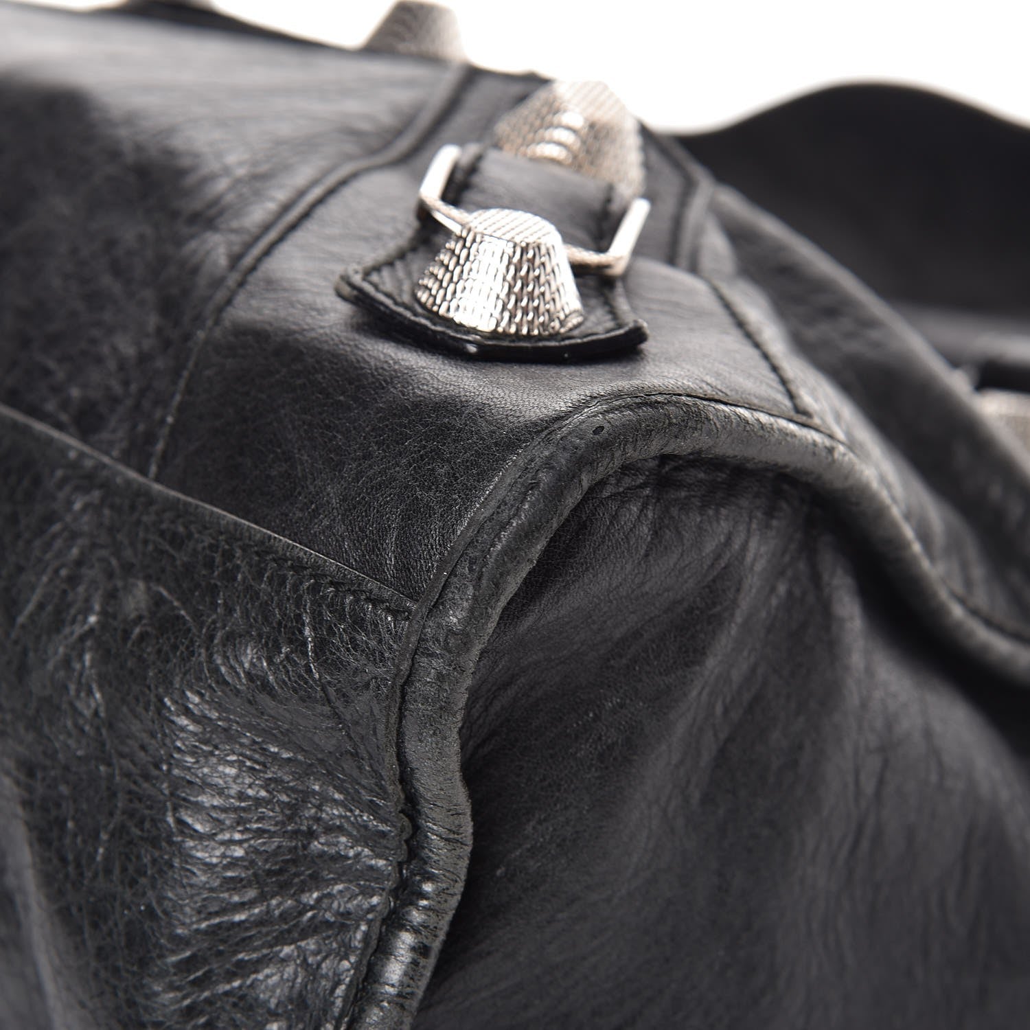 Balenciaga Agneau Giant 21 Silver Hardware City Black 35 of 47