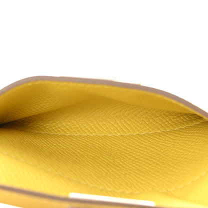 Hermes Swift Epsom Pocket Kelly Shoulder Strap Nata Lime 5 of 5