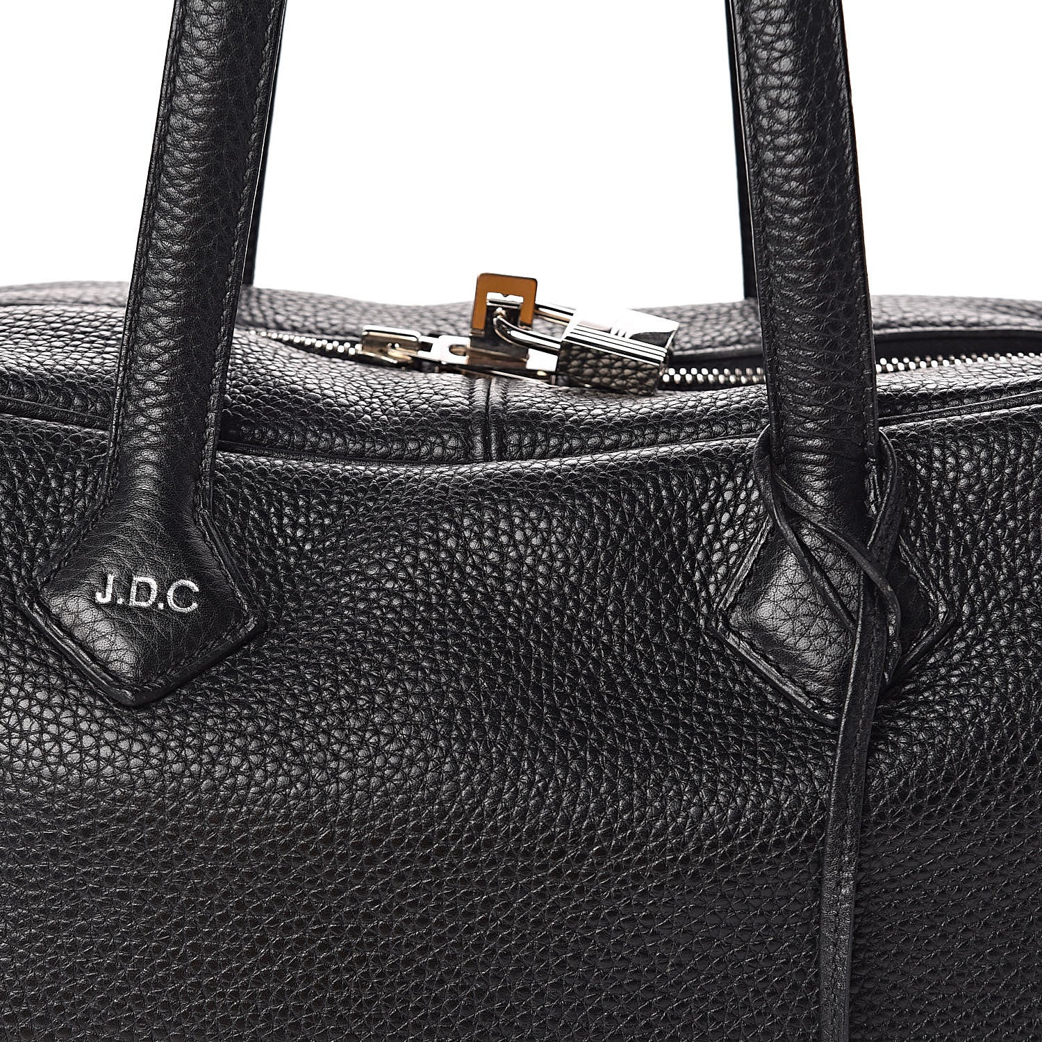 Hermes Taurillon Clemence Victoria II 35 Black 13 of 13