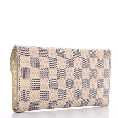 Louis Vuitton Damier Azur Josephine Wallet 3 of 7