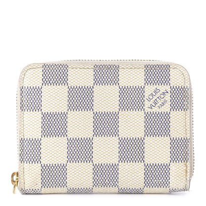 Louis Vuitton Damier Azur Zippy Coin Purse 1 of 11