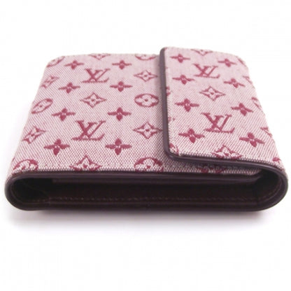 Louis Vuitton Mini Monogram Billfold Coin Purse Wallet Cherry 4 of 7
