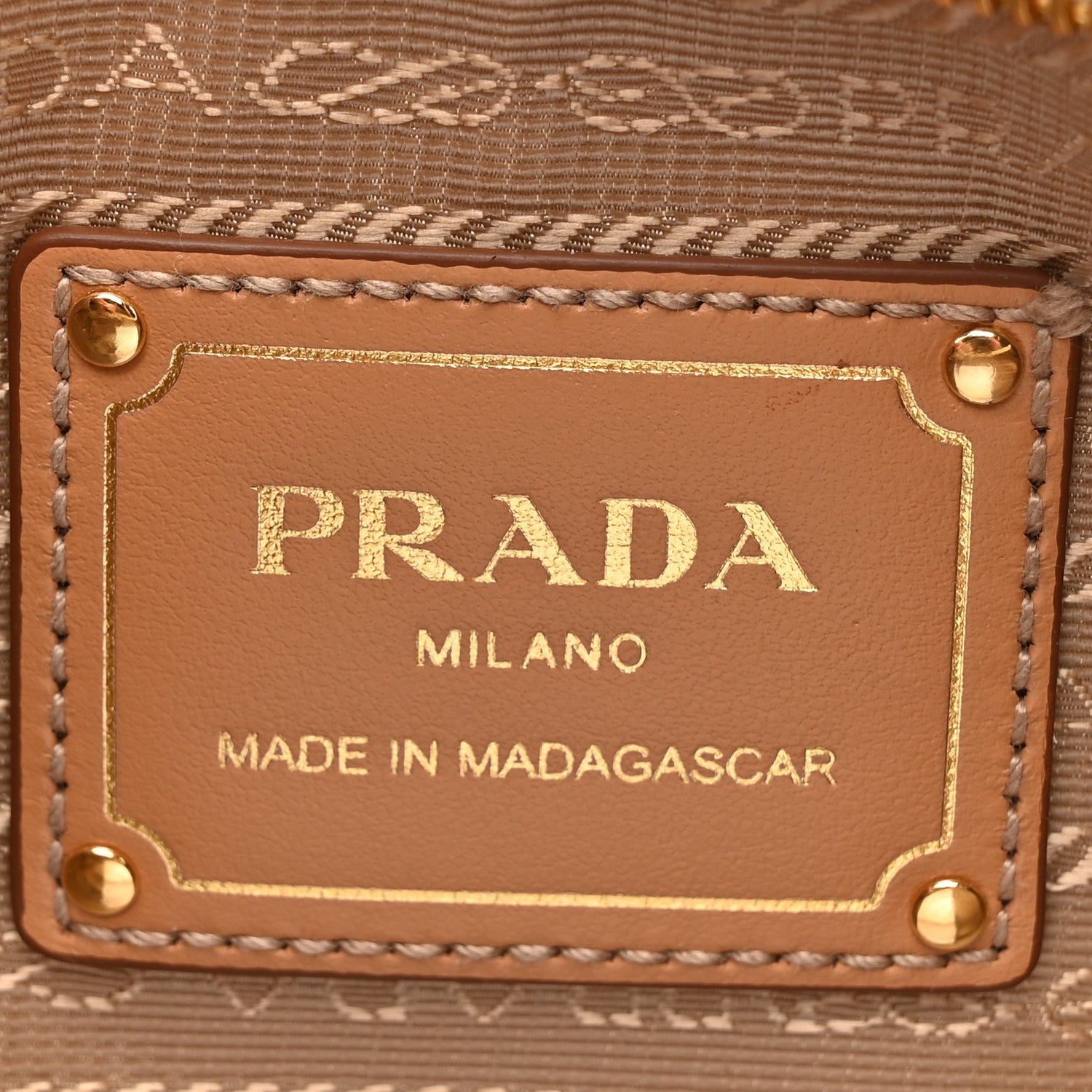 Prada Yarn Raffia Effect Crochet Arque Shoulder Bag Natural 6 of 10