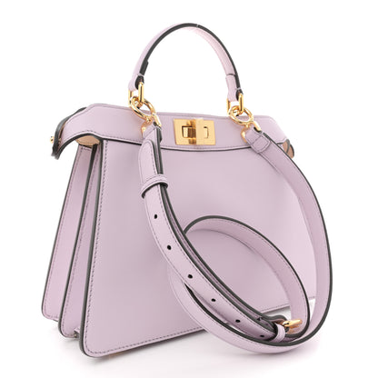 Fendi Vitello Seta Shiny Nappa Dancing Girls Inlay Small Peekaboo I SEE U Satchel Anemone Multicolor 3 of 12