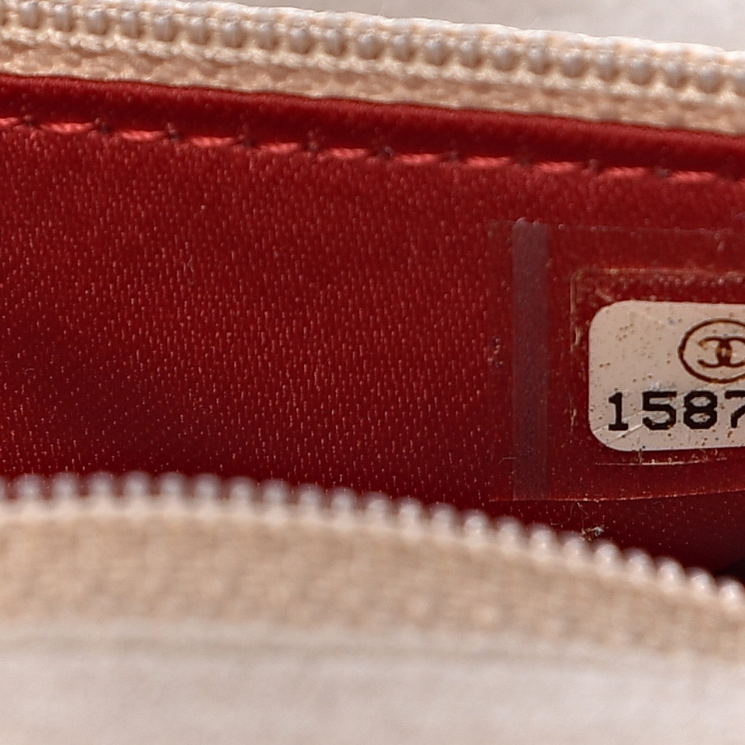 Chanel Lambskin Quilted Camellia Tri Fold Jewelry Case Red 8 of 9