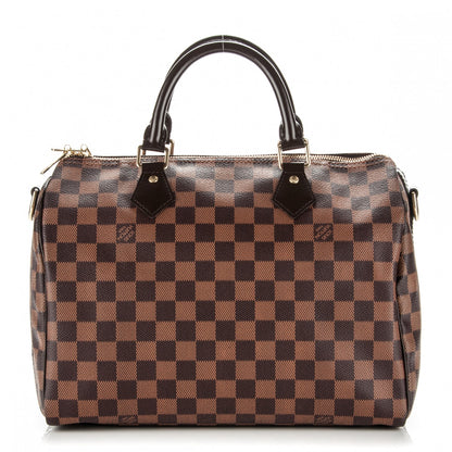 Louis Vuitton Damier Ebene Speedy Bandouliere 30 1 of 7