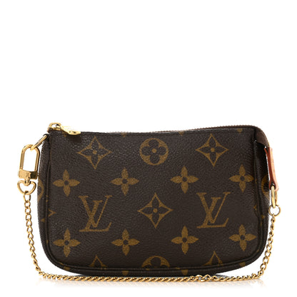 Louis Vuitton LOUIS VUITTON Monogram Mini Pochette Accessories 1 of 8