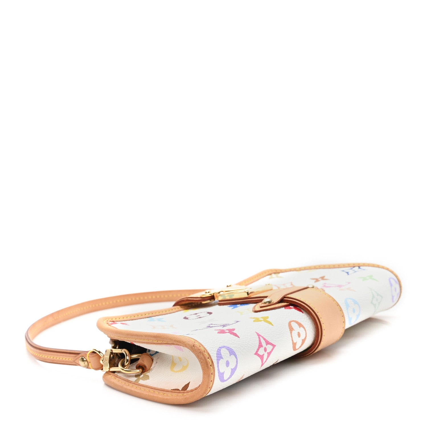 Louis Vuitton Monogram Multicolor Shirley White 4 of 10
