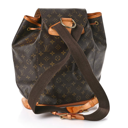 Louis Vuitton Monogram Montsouris GM Backpack 3 of 10