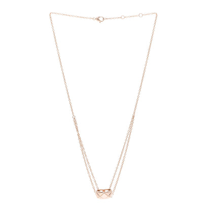 Chanel 18K Beige Gold Coco Crush Pendant Necklace 3 of 4