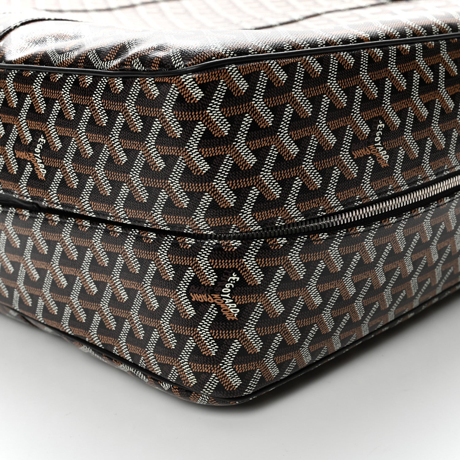 Goyard Goyardine Porte-Habits Savile Row Garment Bag Black 7 of 8