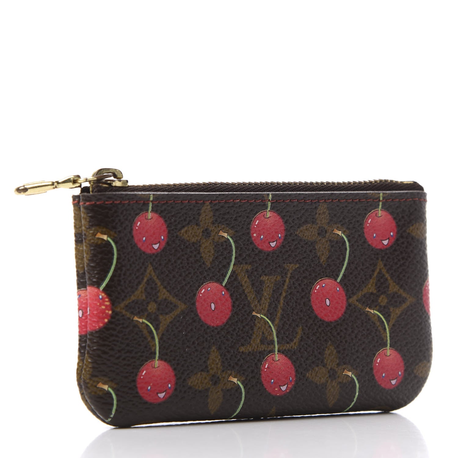 Louis Vuitton Monogram Cerises Key Pouch 3 of 9