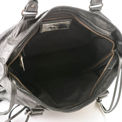 Balenciaga Agneau Classic Hardware City Black 5 of 7