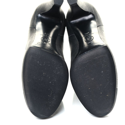 Chanel CC Cap Toe Ankle Boots 37 Black 8 of 8