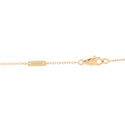 Van Cleef & Arpels 18K Rose Gold Carnelian Sweet Alhambra Pendant Necklace 6 of 6