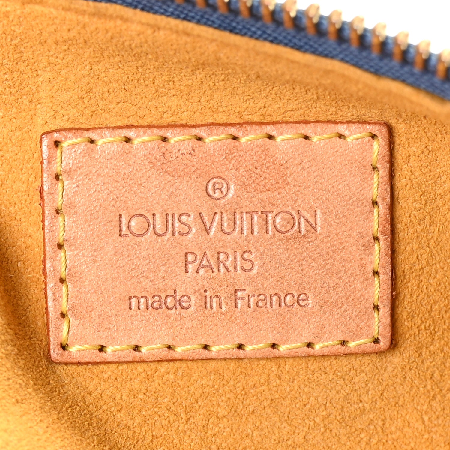 Louis Vuitton Monogram Denim Baggy PM Blue 6 of 12