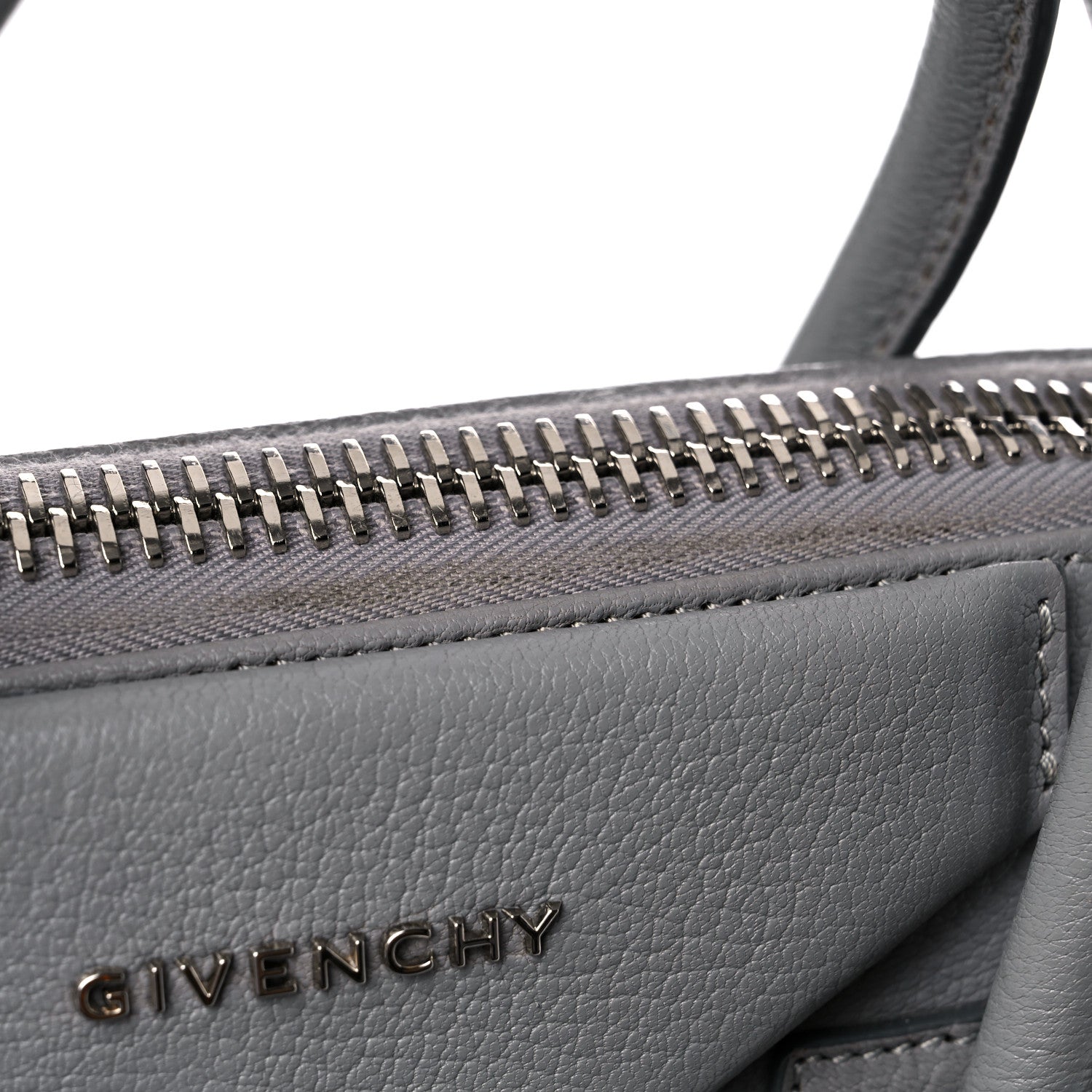 Givenchy Sugar Goatskin Medium Antigona Pearl Grey 23 of 23