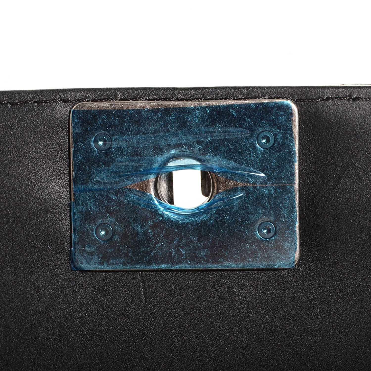 Chanel Calfskin Quilted Medium Boy Flap Black 8 of 8