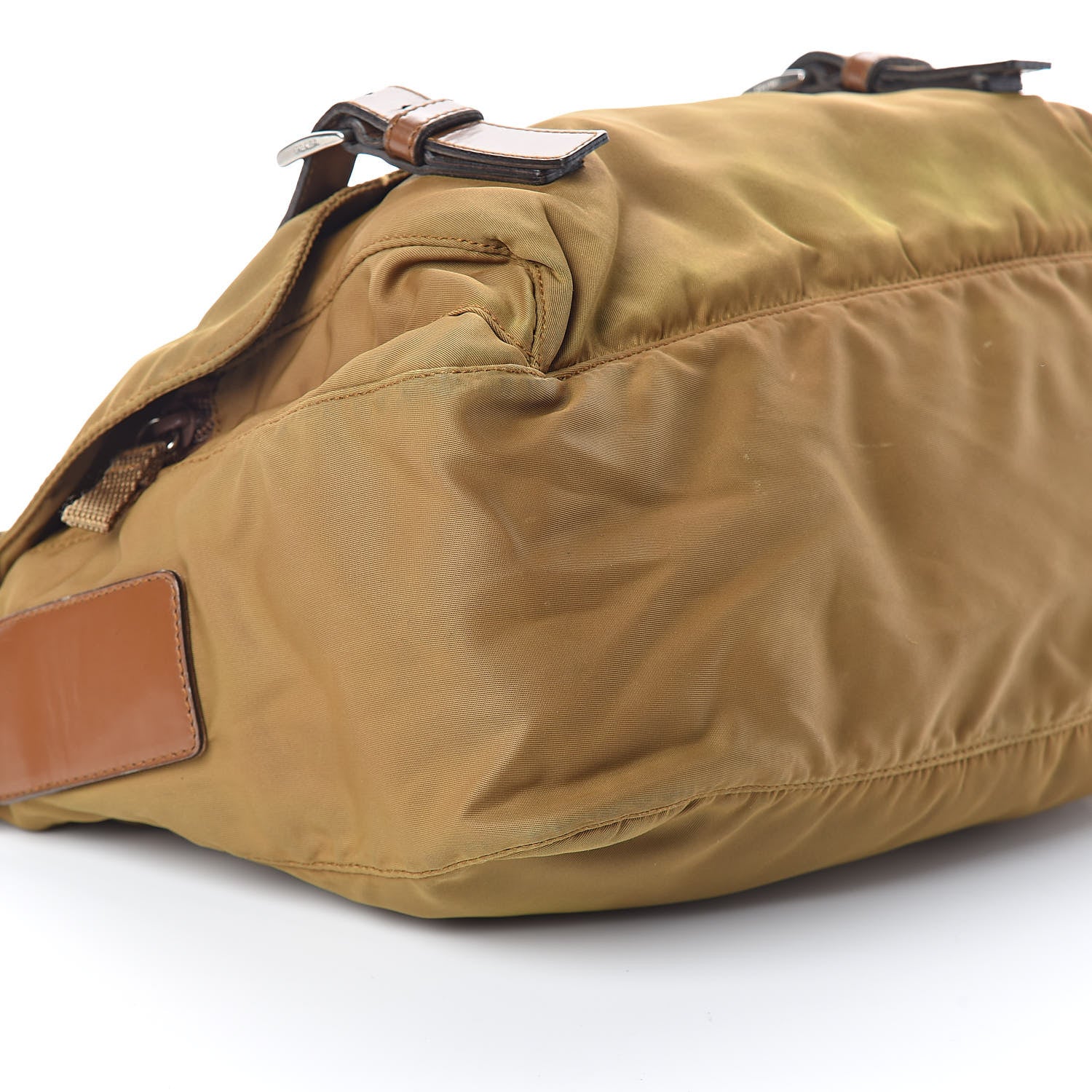 Prada Tessuto Nylon Vela Sport Messenger Bag Brown 12 of 13