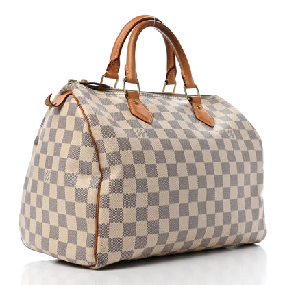 Louis Vuitton Damier Azur Speedy 30 2 of 4