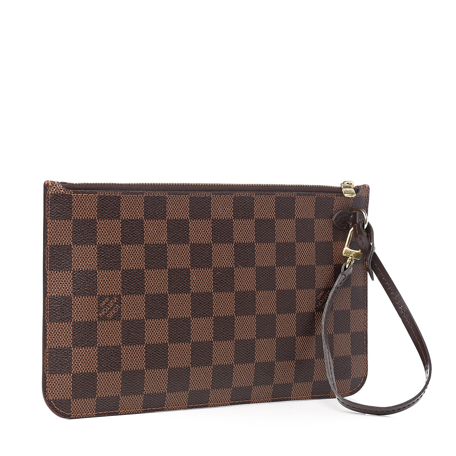 Louis Vuitton Damier Ebene Neverfull MM GM Pochette 3 of 10