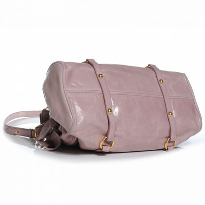 Miu Miu Vitello Lux Bow Bag Mughetto 5 of 8
