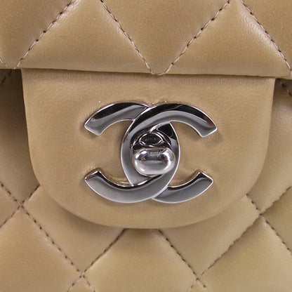 Chanel Lambskin Medium Double Flap Beige 6 of 11