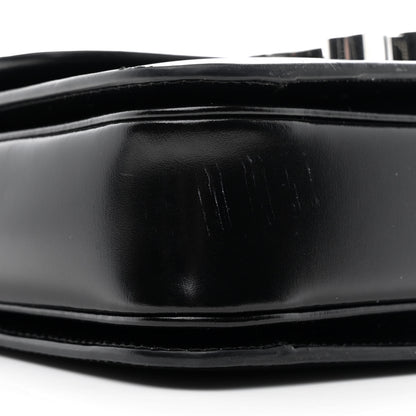 Celine Shiny Calfskin Teen Triomphe Black 11 of 12