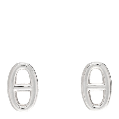 Hermes Sterling Silver TPM Farandole Earrings 1 of 6
