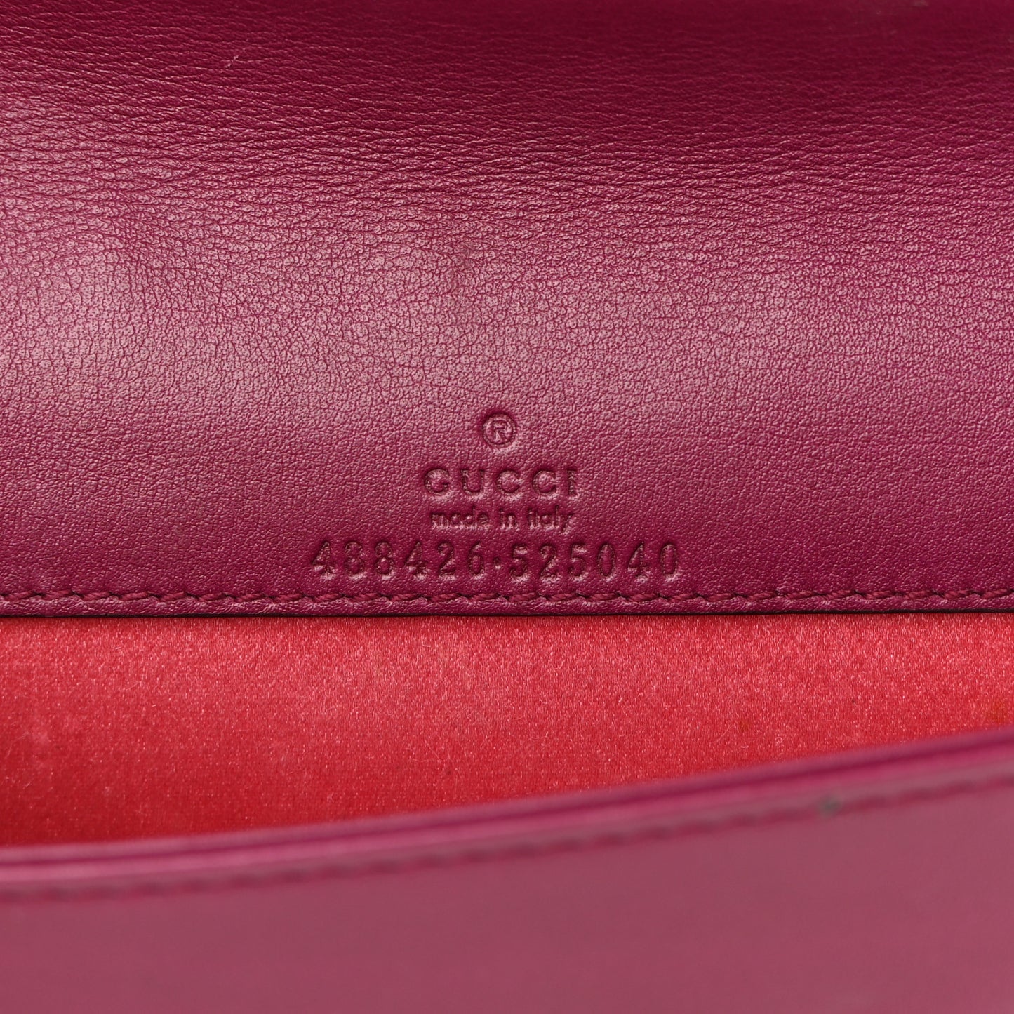 Velvet Matelasse GG Marmont Mini Bag Fuchsia Violet Cyclamen