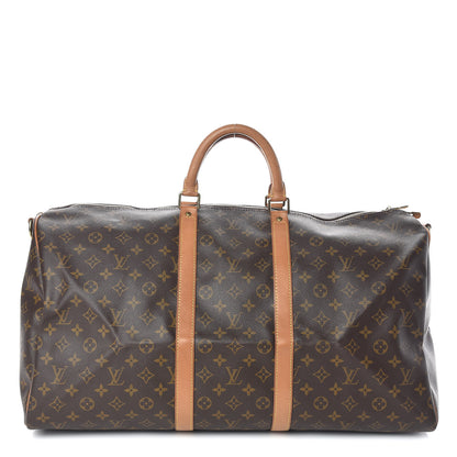 Louis Vuitton Monogram Keepall Bandouliere 55 1 of 16