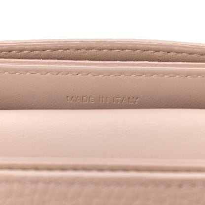 Christian Dior Grained Calfskin Mini Diorever Flap Rose Poudre 9 of 10